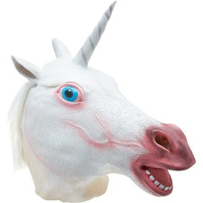 Angry Unicorn Mask Cosplay Costume