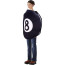 8-Ball Costume - Suit Eight Ball 8-Ball Cosplay