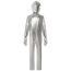 Kids Alien Costume - Shiny Silver Bodysuit Alien Cosplay