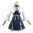 Arknight Amiya Costume - White Blue Dress Amiya Cosplay
