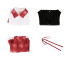Akame Ga Kill Chelsea Costume - Skirt Shirt Vest Set Chelsea Cosplay