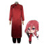 Blue Lock Hyoma Chigiri Costume - Red Shirt Pants Set Chigiri Hyoma Cosplay