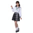Honkai Star Rail Firefly Costume - White Shirt Skirt Set Firefly Cosplay