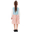 Girls World Book Day Bookworm Costume - Shirt Skirt Bookworm Cosplay