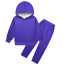 Kids Inside Out Ennui Costume - Violet Hoodie Pants Mask Set Ennui Cosplay