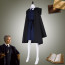 Harry Potter Professor Hooch Costume - Blue Dress Black Coat Rolanda Hooch Cosplay
