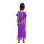 Girls Indian Sari Costume - Purple Dress Sari Cosplay