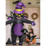 Black Witch Cat Inflatable Costume - Black Witch Cat Cosplay