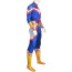 My Hero Academia All Might Toshinori Yagi Golden Age Costume - Blue Red Bodysuit All Might Cosplay