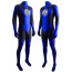Green Lantern Blue Lantern Hal Jordan Costume - Blue Black Bodysuit Blue Lantern Cosplay