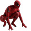 Marvel's Spider-Man Full Red Suit Costume - Bodysuit Spider-Man Full Red Suit Cosplay