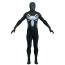 Venom Dylan Brock Symbiote Costume - Black Bodysuit Venom Cosplay