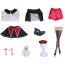 BanG Dream Ave Mujica Mortis Costume - Black Red Dress Full Set Mortis Cosplay