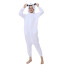 Kids Polar Bear Costume - White Onesie Jumpsuit Polar Bear Cosplay