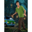 Scooby-Doo Shaggy Rogers Costume - Green Shirt Pants Shaggy Rogers Cosplay