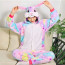 Kids Stars Rabbit Costume - Onesie Jumpsuit Stars Rabbit Cosplay