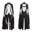 X-Men Storm Costume - Black And White Bodysuit Cloak Storm Cosplay