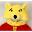 Baby Winnie the Pooh Fleece Lining Costume InCharacter - Onesie Jumpsuit Winnie the Pooh Fleece Lining Cosplay
