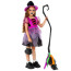 Girls Witch Costume - Purple Dress Hat Set Witch Cosplay