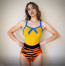Monkey King Sun Wukong Swimsuit - Women Swimsuit Monkey King Cosplay