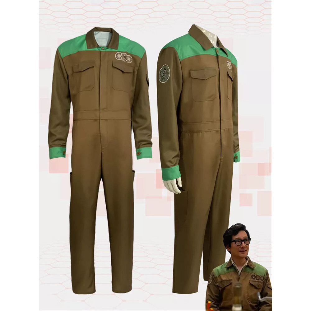 Loki A.D. Doug Costume - Brown Jumpsuit A.D. Doug Cosplay