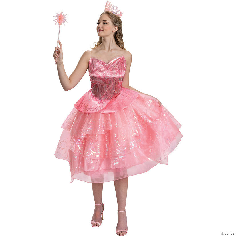 Wicked Glinda The Good Witch Costume - Pink Dress Glinda The Good Witch Cosplay