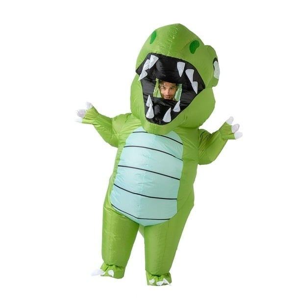 Green Dinosaur Inflatable Costume - Green Dinosaur Cosplay