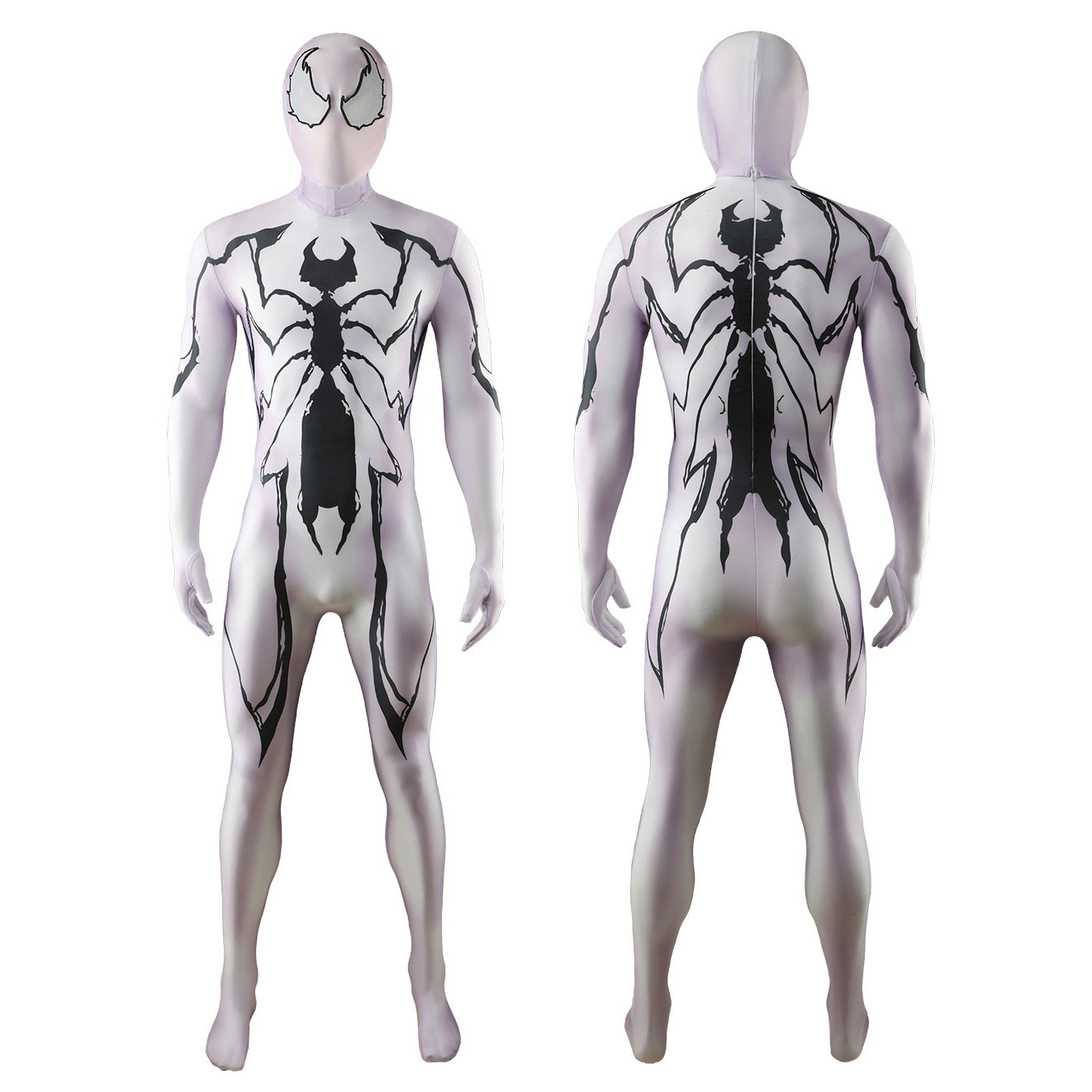 Anti-Venom Symbiote Costume - Bodysuit Mask Anti Venom Cosplay