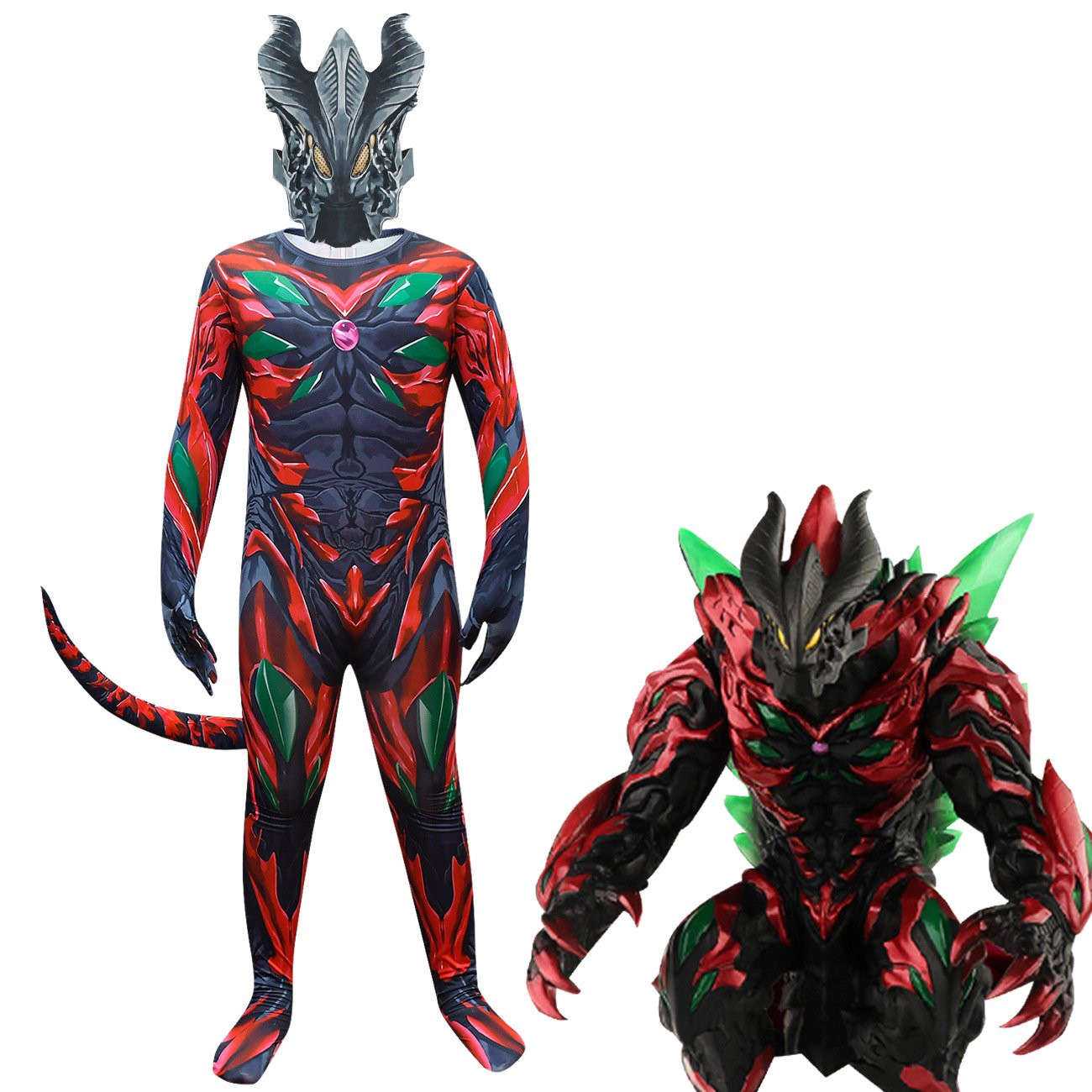 Kids Ultraman Belial Fusion Monster Costume - Belial Fusion Monster Cosplay