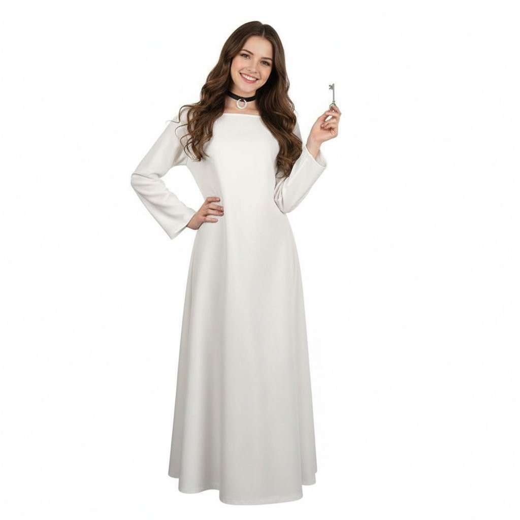 Tis Time For Torture Princess Costume - White Dress Princess Cosplay