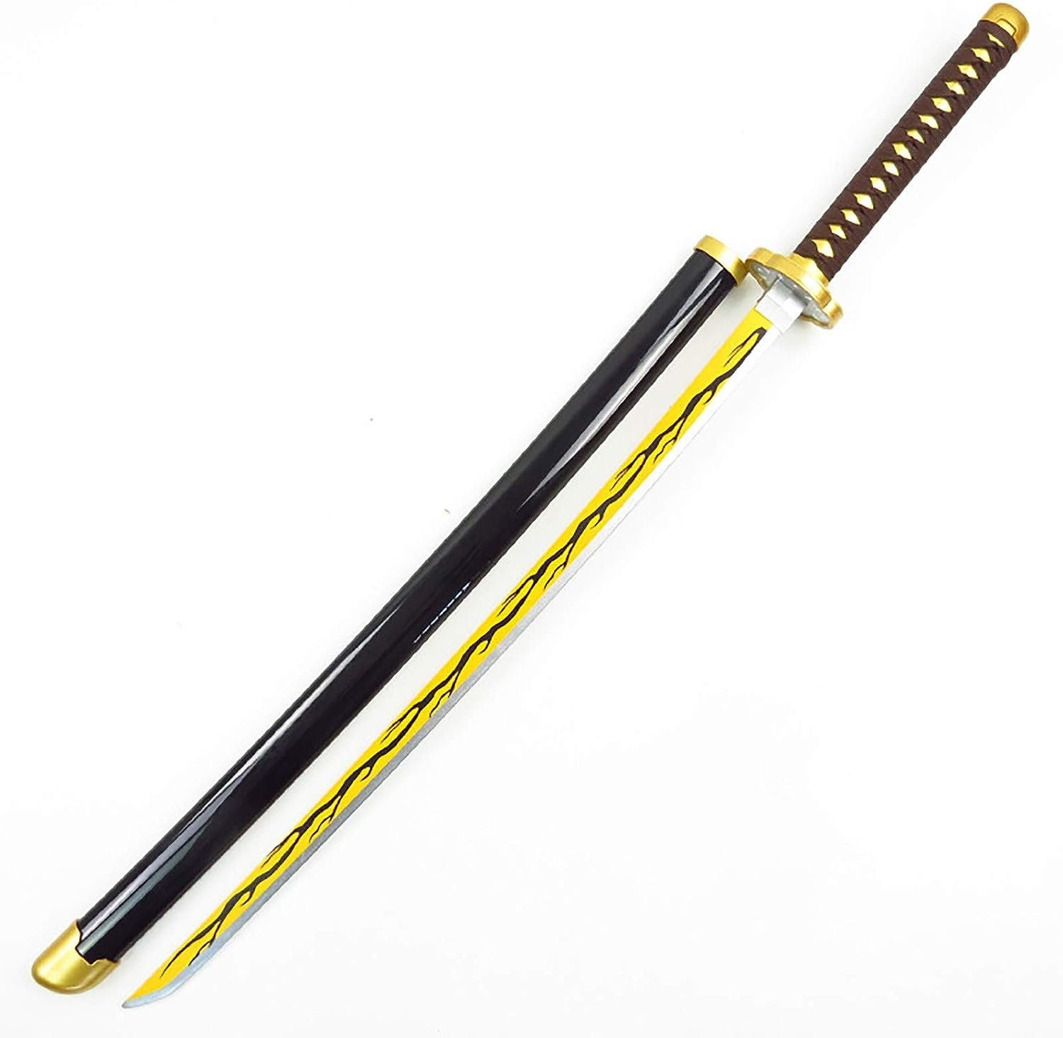 Demon Slayer Kaigaku Nichirin Sword Prop - Nichirin Sword Kaigaku Cosplay Costume Prop