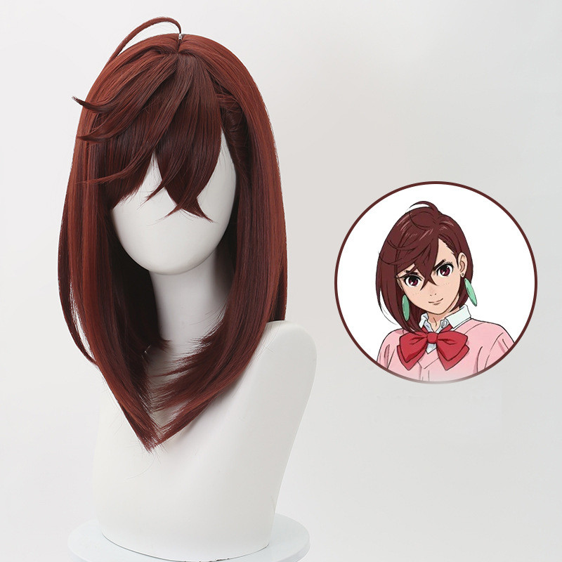 Dandadan Momo Ayase Wig - Momo Ayase Costume Wig Prop