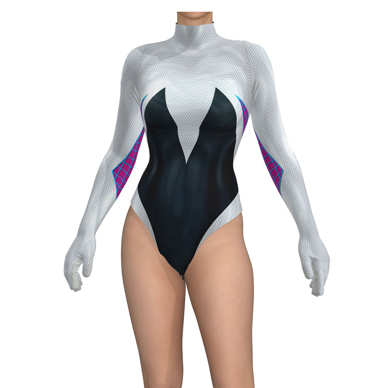 Edge of Spider-Verse Spider-Gwen Bikini Swimsuit Costume - Swimsuit Spider-Gwen Cosplay