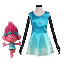 Women's Poppy Trolls Cosplay Costume