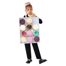 Kids Donut Box Costume - Bodysuit Donut Box Cosplay