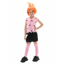 Girls The Flintstones Pebbles Complete Costume - Full Set Pebbles Cosplay
