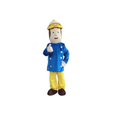 Giant Fireman Sam Mascot Costume