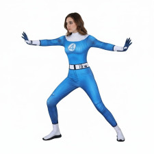 The Fantastic Four: First Steps Susan Storm Costume - Bodysuit Invisible Woman Cosplay