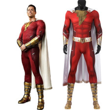 Shazam Fury Of The Gods Shazam Costume - Shazam Cosplay