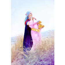 One Piece Nefertari Vivi Costume - Dress Cape Set Nefertari Vivi Cosplay