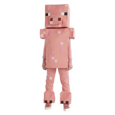 Kids Minecraft Pig Costume - Mask And Suit Set Pig Cosplay