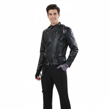Thunderbolts Winter Soldier Bucky Barnes Costume - Black Jacket Pants Accessories Full Set Winter Soldier Cosplay