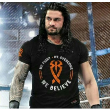 WWE Roman Reigns Costume - We Fight We Overcome We Belive Roman Reigns Cosplay