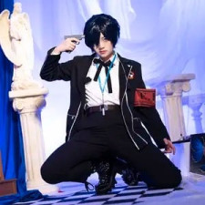 Persona 3 Yuki Riki Costume - Black Uniform Yuki Riko Cosplay