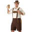 Bavarian Oktoberfest Beer Mens Costume