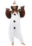 Disney Snowman Olaf Cosplay Costume For Adults Halloween Costume
