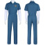 Mouthwashing Curly Costume - Blue Jumpsuit Hat Set Curly Cosplay