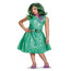 Inside Out Disgust Costume - Green Dress Mask Set Disgust Cosplay