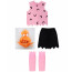 Girls The Flintstones Pebbles Complete Costume - Full Set Pebbles Cosplay