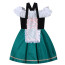 Oktoberfest Bavarian Costume - Girls Dirndl Green Dress Oktoberfest Cosplay